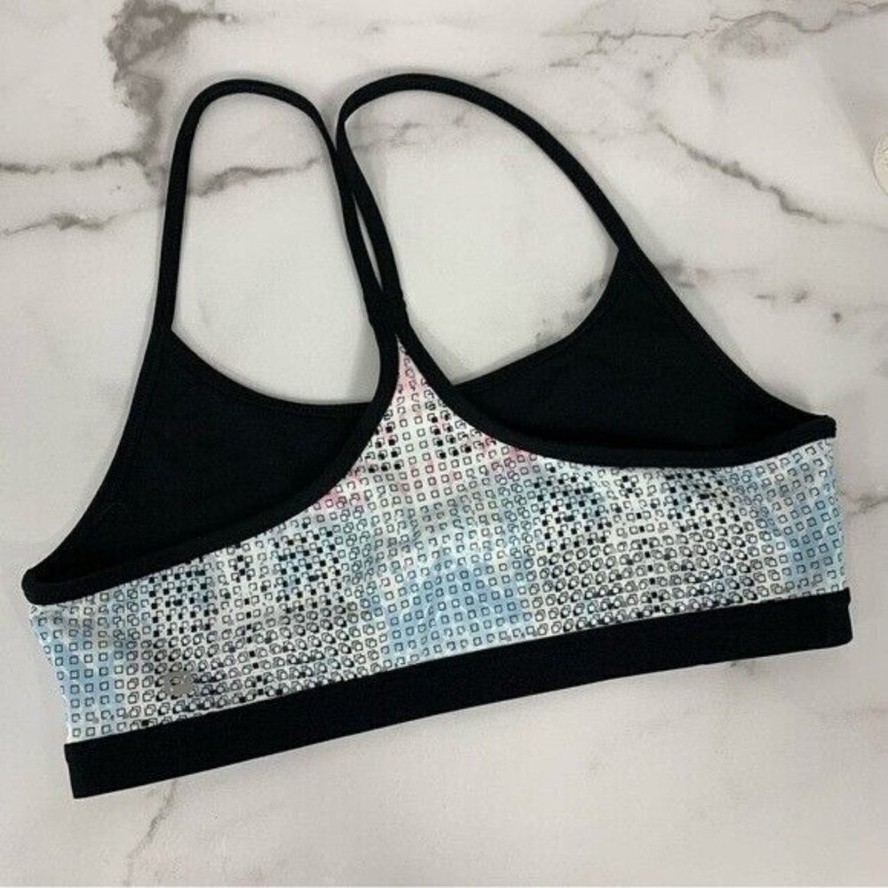 Fabletics Reversible Med Impact Snapdragon Racerb… - image 3